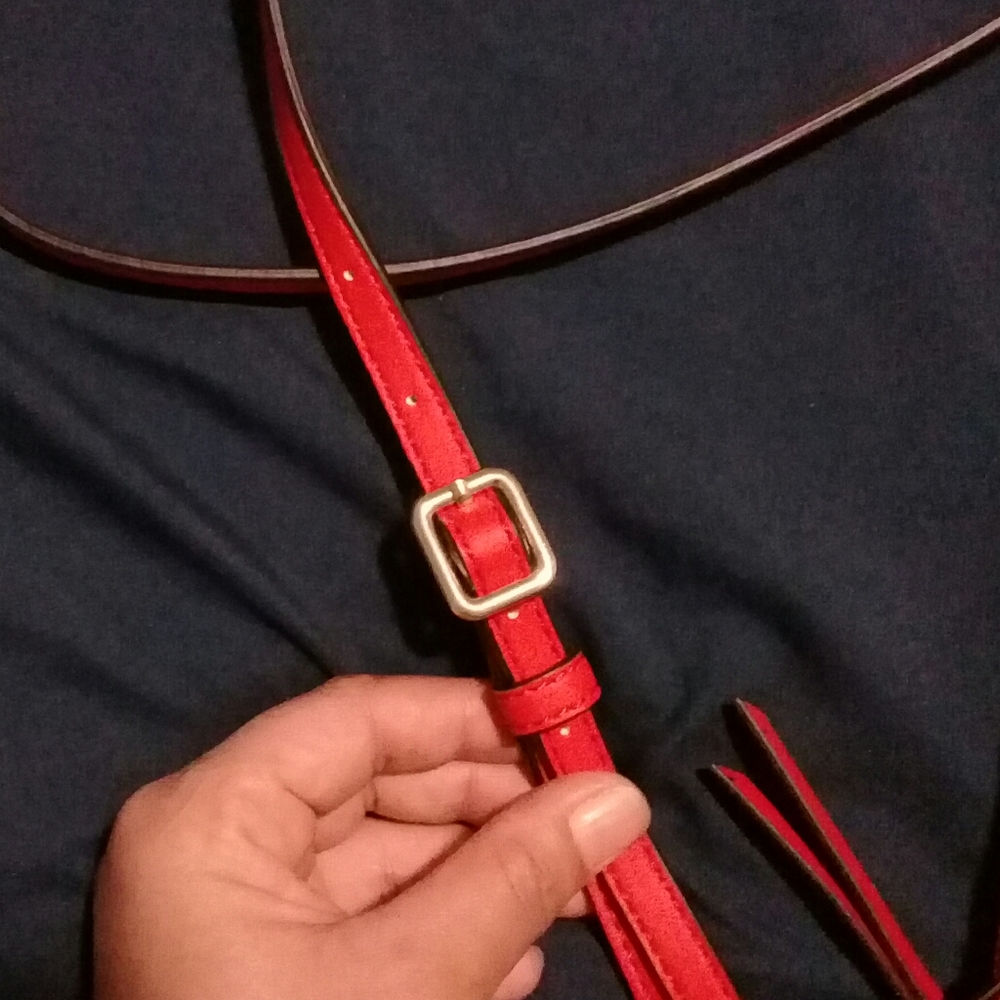 NWOT Red Nine West bag - Picture 3 of 8